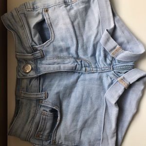 American Eagle High-Waisted Denim Short